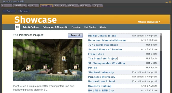 PlantPets in SL Showcase!!!