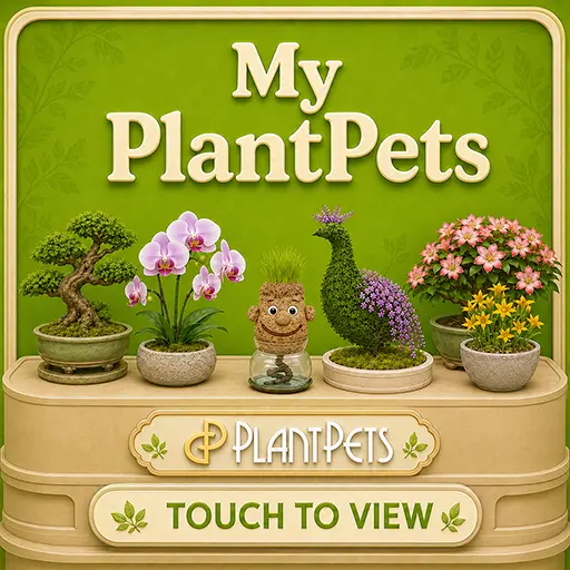 The My PlantPets terminal at the PlantPets Main Store