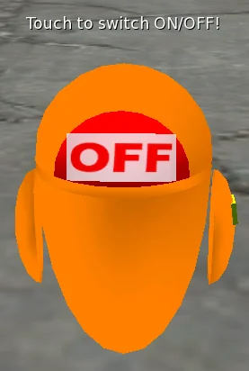Update robot switched off