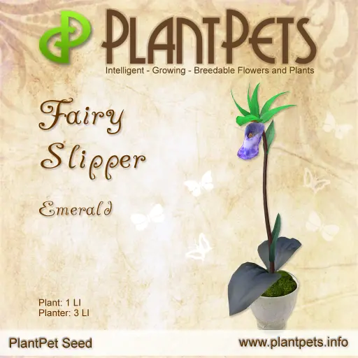 Poster for Fairy Slipper *Emerald*