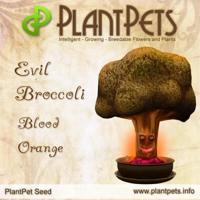 Poster for Evil Broccoli *Blood Orange*