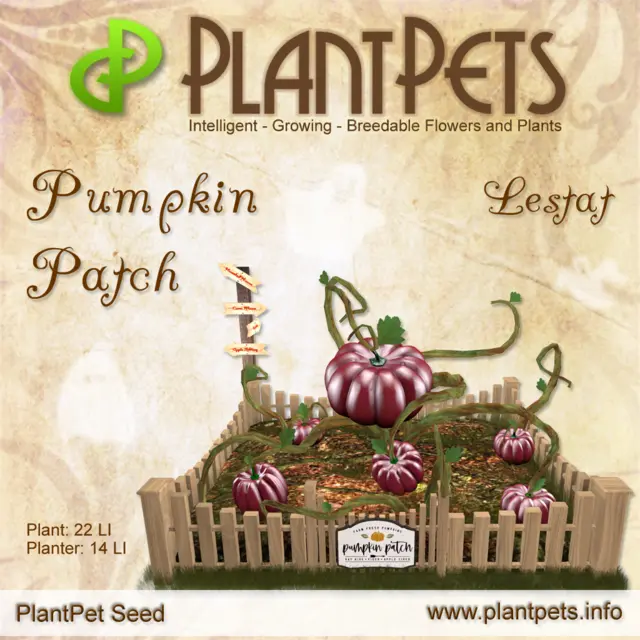 Poster for Pumpkin Patch *Lestat*