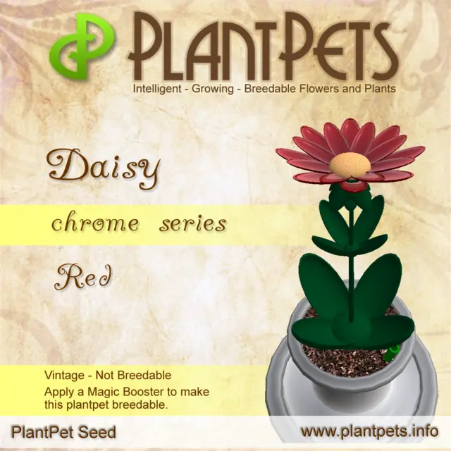 Poster for Daisy *Chrome Red*