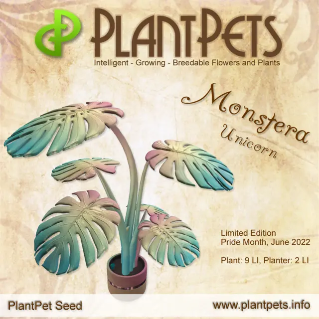 Poster for Monstera *Unicorn*